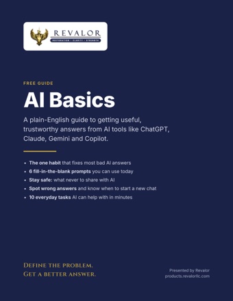 Cover of the AI Basics guide